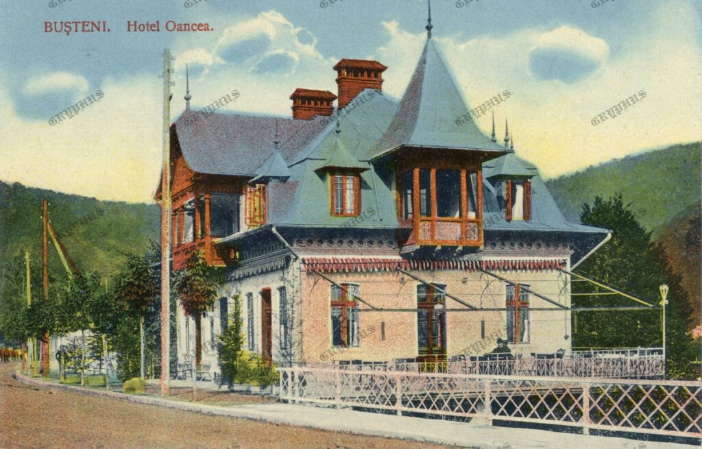 Bușteni – Hotel Oancea, cca. 1910