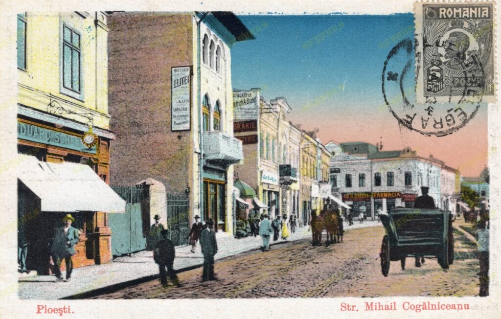 Str. Mihail Cogălniceanu, Ploești, circulată 1924