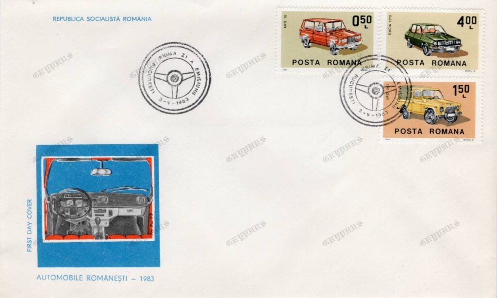 „Automobile românești” – ARO 10, ARO 242 și Dacia 1310 (3 mai 1983)