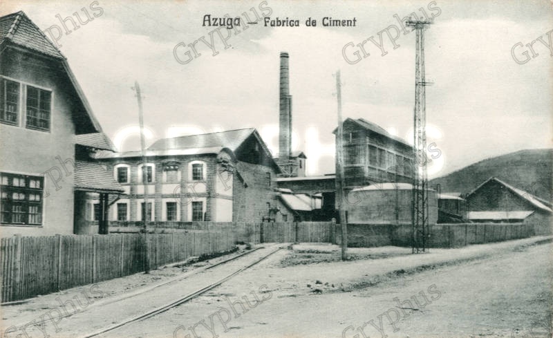 Azuga – Fabrica de ciment (cca. 1920–1925)