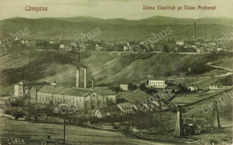 Câmpina – Uzina Electrică pe Valea Prahovei, circulată 1926